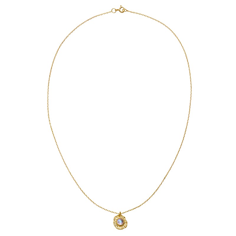 Maanesten Halskæde Astra Guld 1