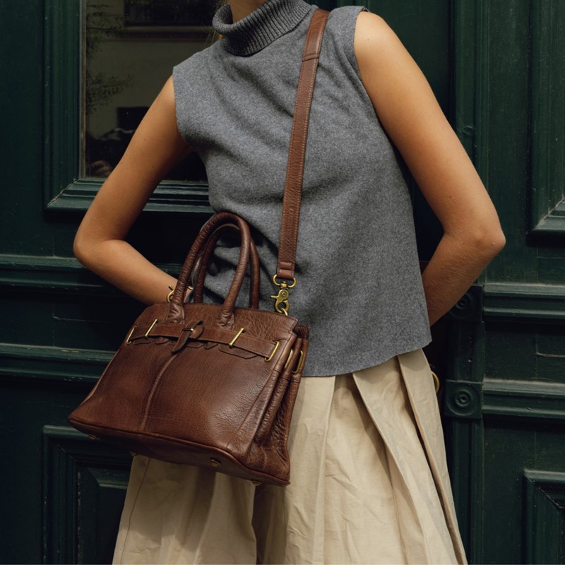 RE:DESIGNED Crossbody Mada Small Brun/brun 7