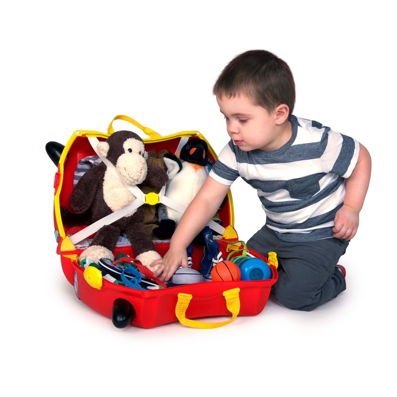 Trunki Børnekuffert med hjul Rød 3