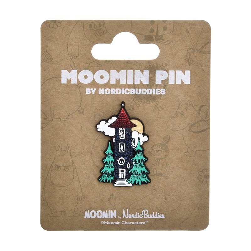 Nordic Buddies Brosch Pin Muminhuset Fler färger