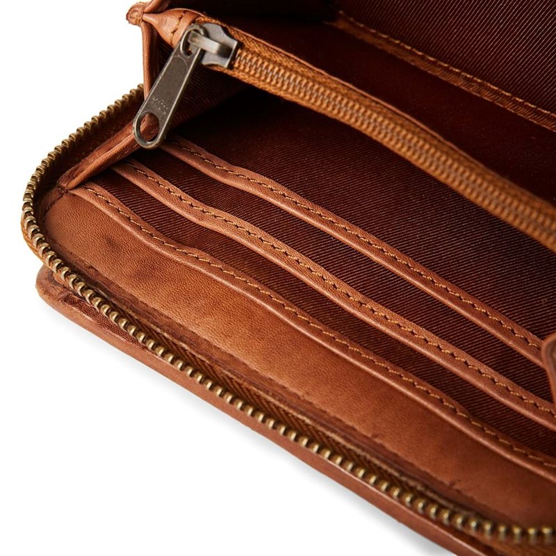 Pia Ries Plånbok Aska Konjak 7