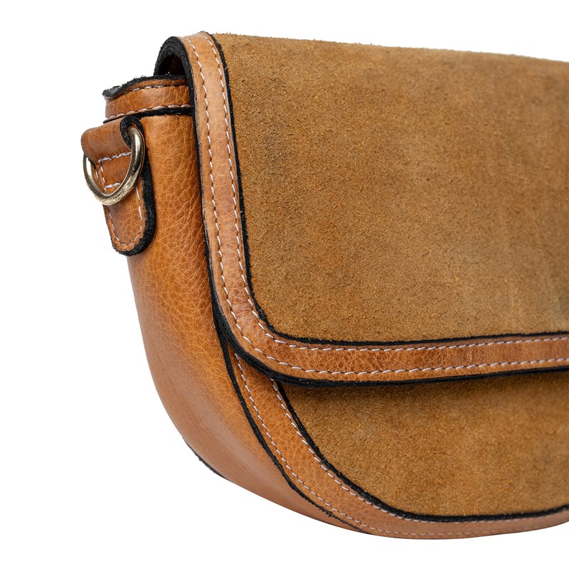 RE:DESIGNED Crossbody Lima Small Konjak/brun 4