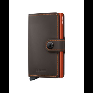 Secrid Korthållare Mini Wallet Orangebrun