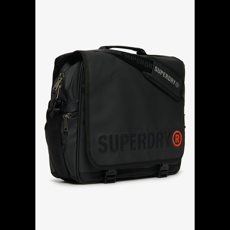 Superdry Skuldertaske Tarp Record  Sort 2