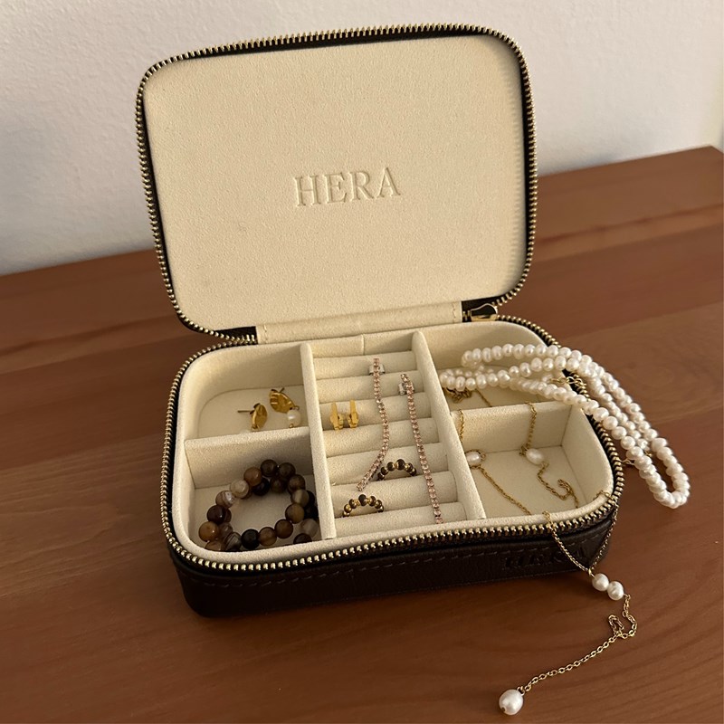 HERA Smykkeskrin lille Brun 2