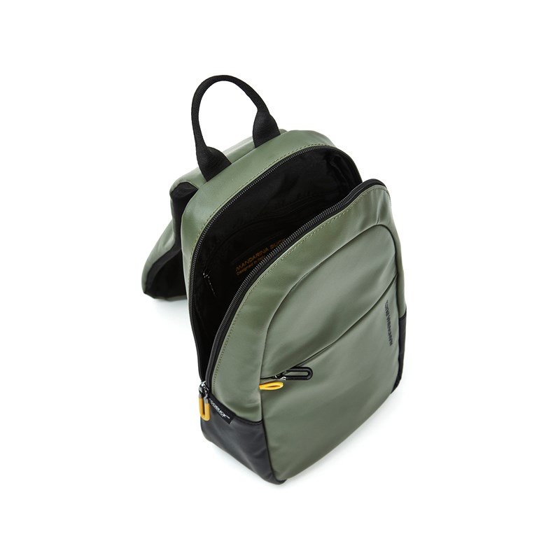 Mandarina Duck Sling bag Eco Coated M. Grøn 4