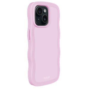 Holdit Mobilcover Wavy Iphone 15 Lilla alt image