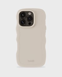 Holdit Mobilfodral Wavy Beige Iphone 16 Pro 1