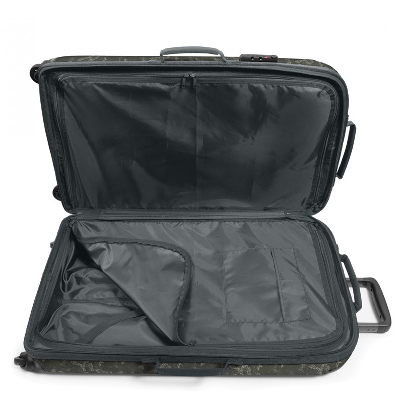 Eastpak Kuffert Tranzshell Grøn Camou Str L 3