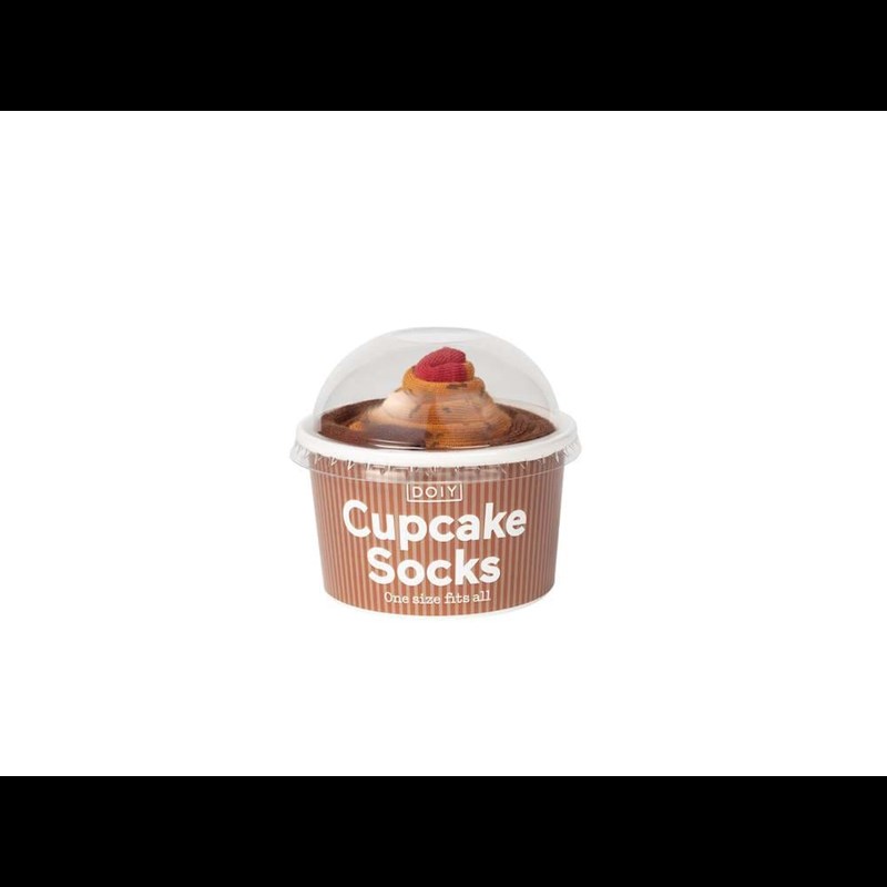 DOIY Strømper Cupcake Brun 2