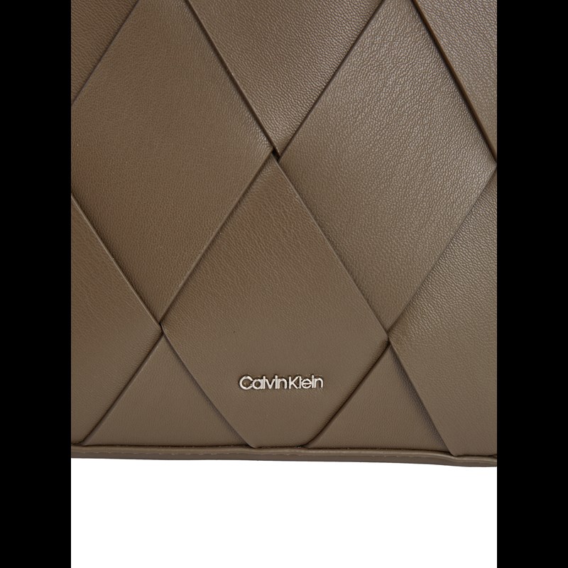 Calvin Klein Crossbody CK Woven Square Grön 4