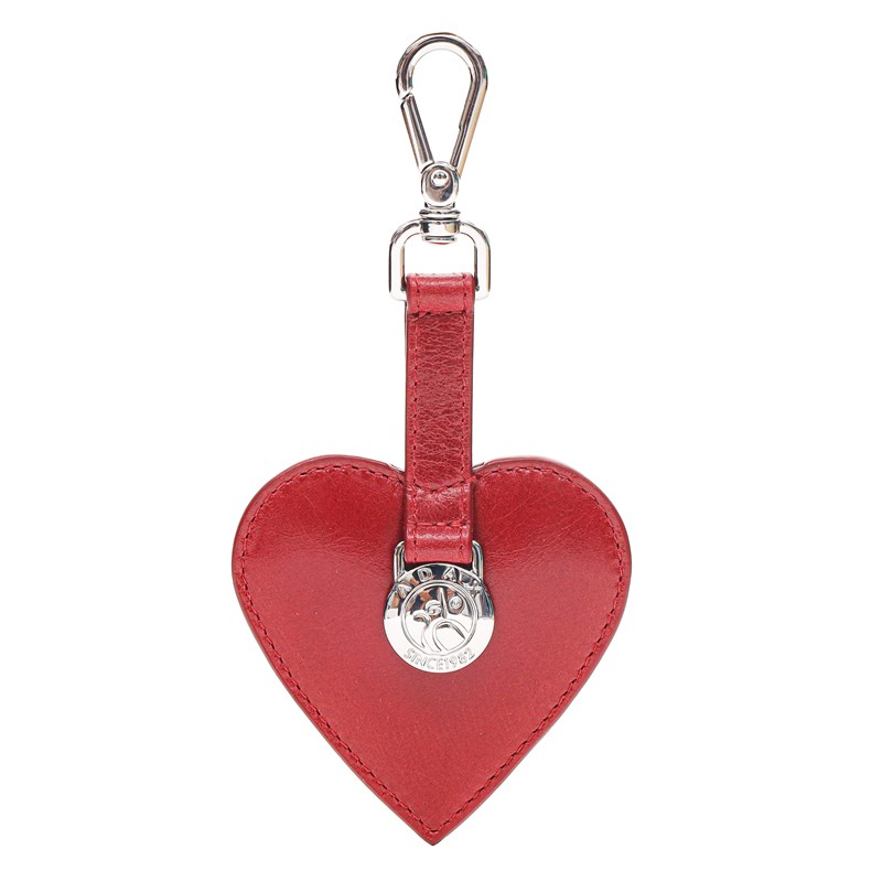 Adax Bag charm hjerte Victoria Röd 2