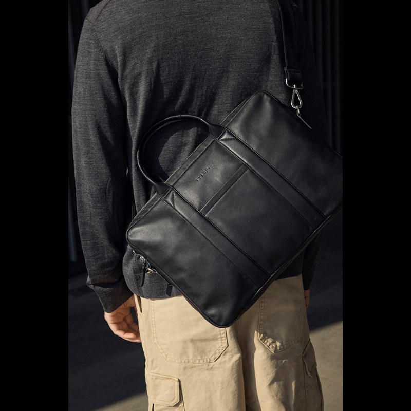 Tyler & Co Crossbody Japan Laptop Bag Svart 15" 9