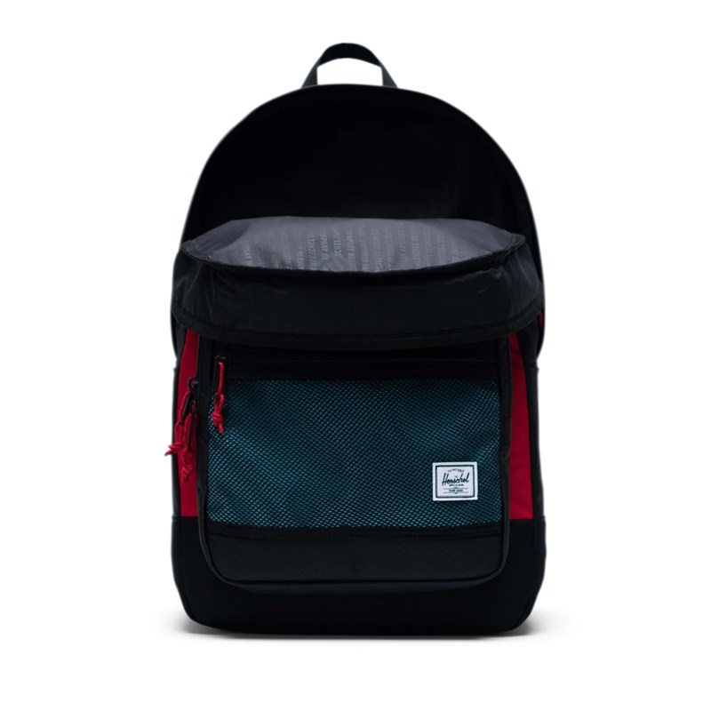 Herschel Rygsæk Kaine Sort/Rød 2