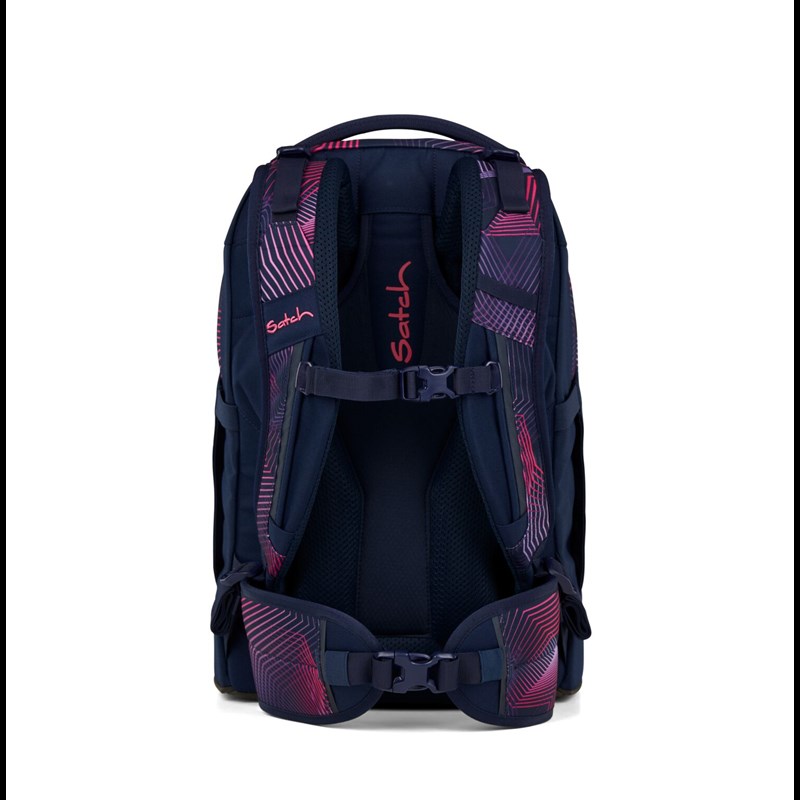 Satch Skolväska  Pack Seismic Pink Rosa mönstrad 5