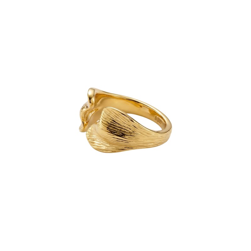Winther Studio Ring Aletas Guld 3