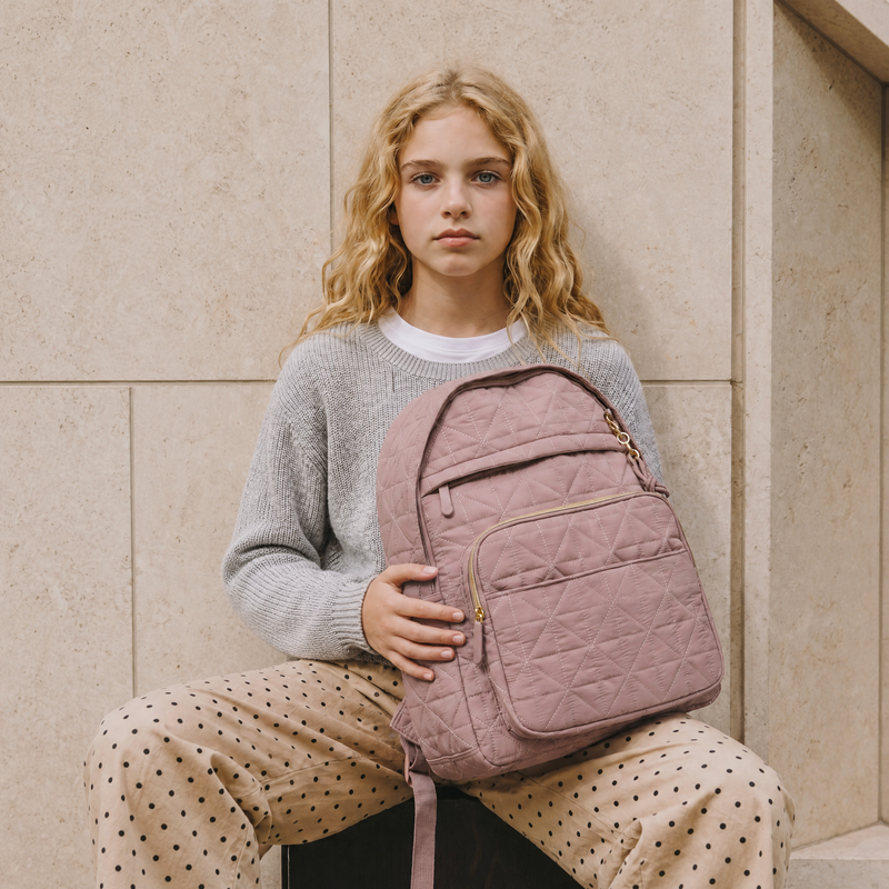 Grow Rygsæk Quilt Gammel Rosa 5