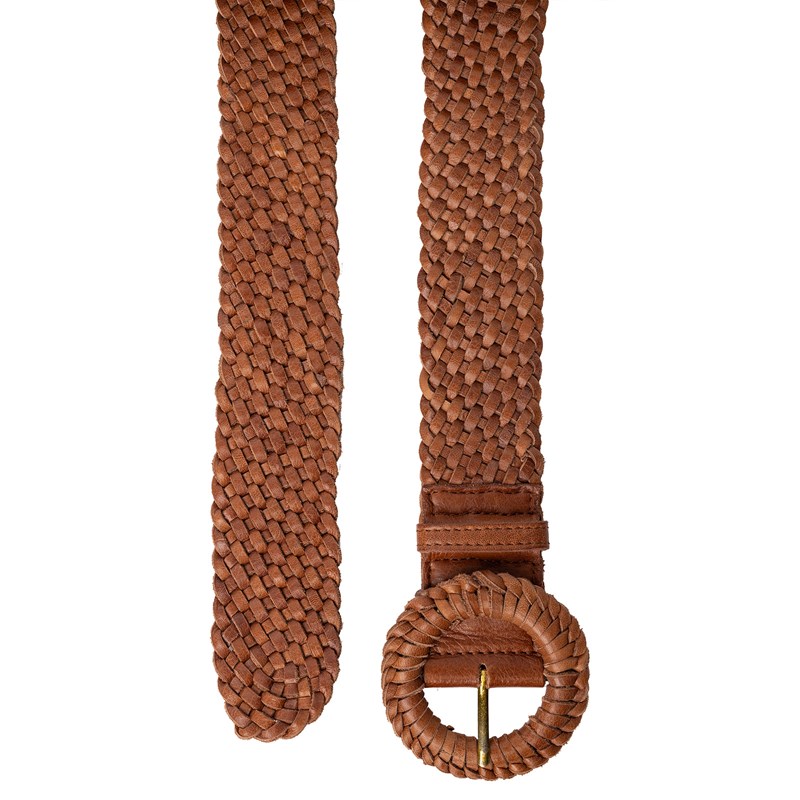 RE:DESIGNED Bælte Henley Brun 90 Cm 5