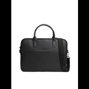 Tommy Hilfiger Computertaske Woven Sort