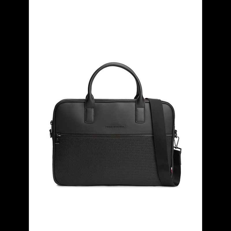 Tommy Hilfiger Computertaske Woven Sort 1