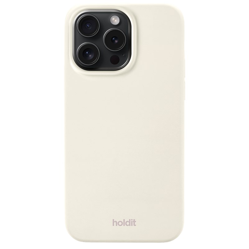 Holdit Mobilfodral Soft Linen Creme iPhone 14 Pro Max 1