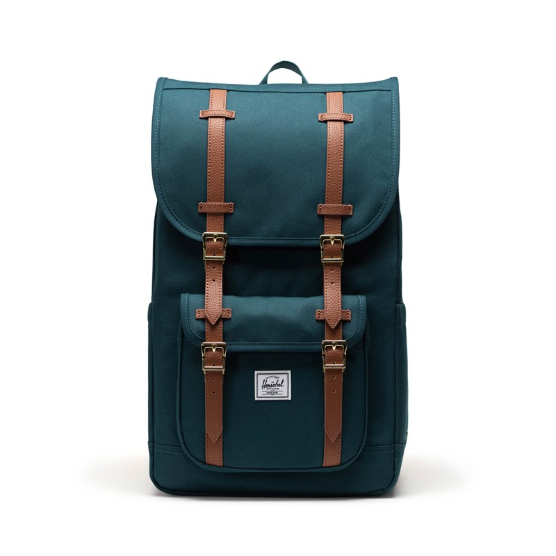 Herschel Rygsæk Little America Blå/Grøn 15" 1