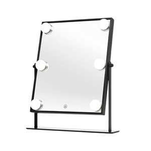 UNIQ Makeup spegel Hollywood 6 led Svart