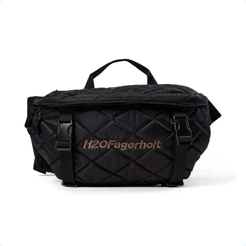 H2OFagerholt Midjeväska Close Market Bag Svart/Brun 1