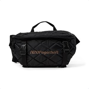 H2OFagerholt Midjeväska Close Market Bag Svart/Brun