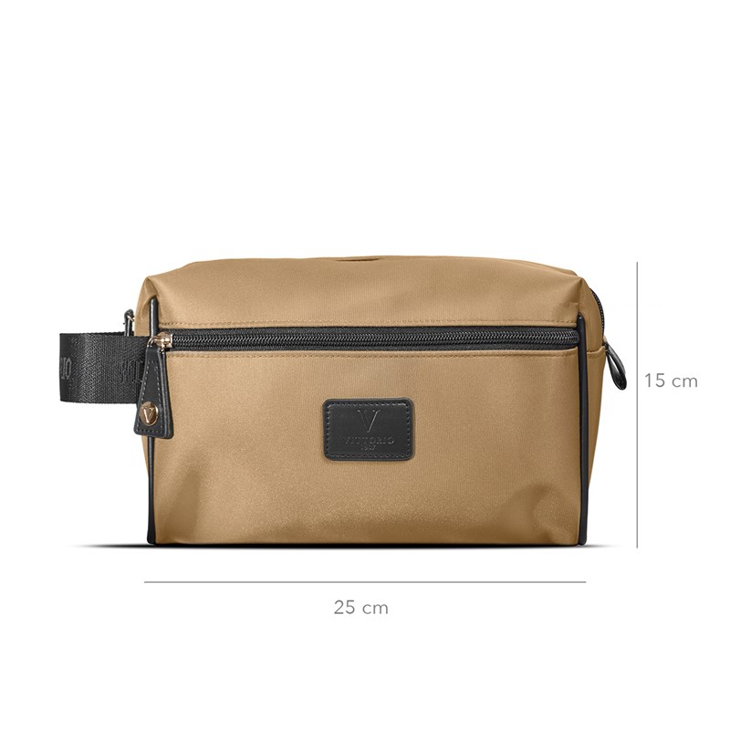 Vittorio Toilettaske Camel 2
