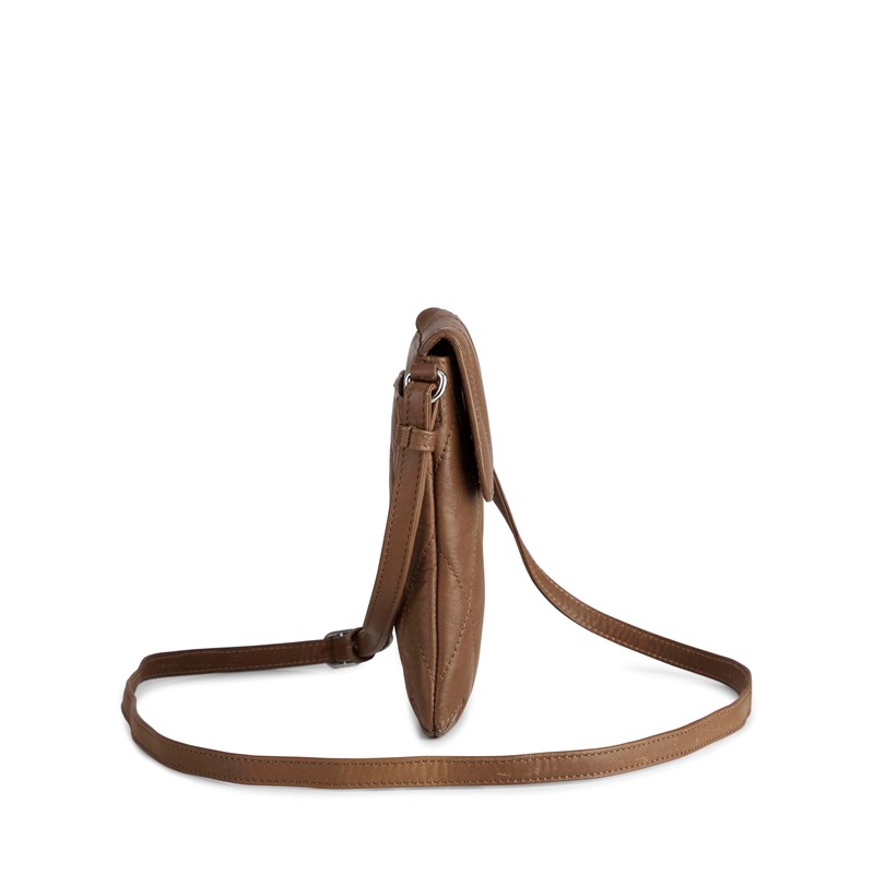 Aura Mobiltaske Dax Quilt Cognac 3