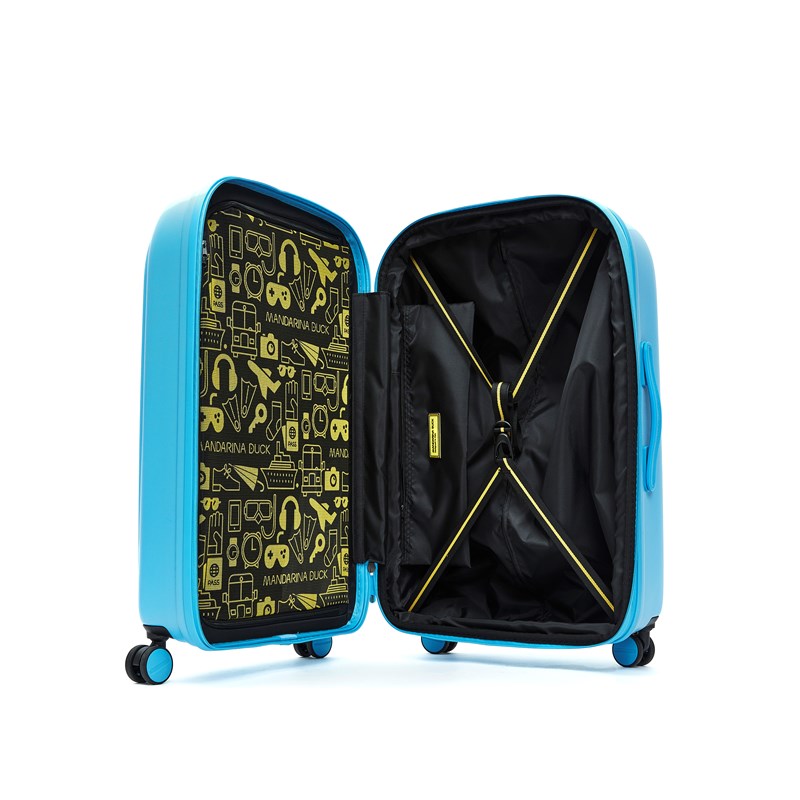 Mandarina Duck Resväska Logoduck+ M. Turkos 69 Cm 4