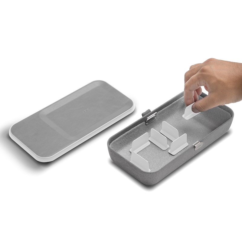 Orbitkey Organiser/oplader Nest v2 Blå Grå 4