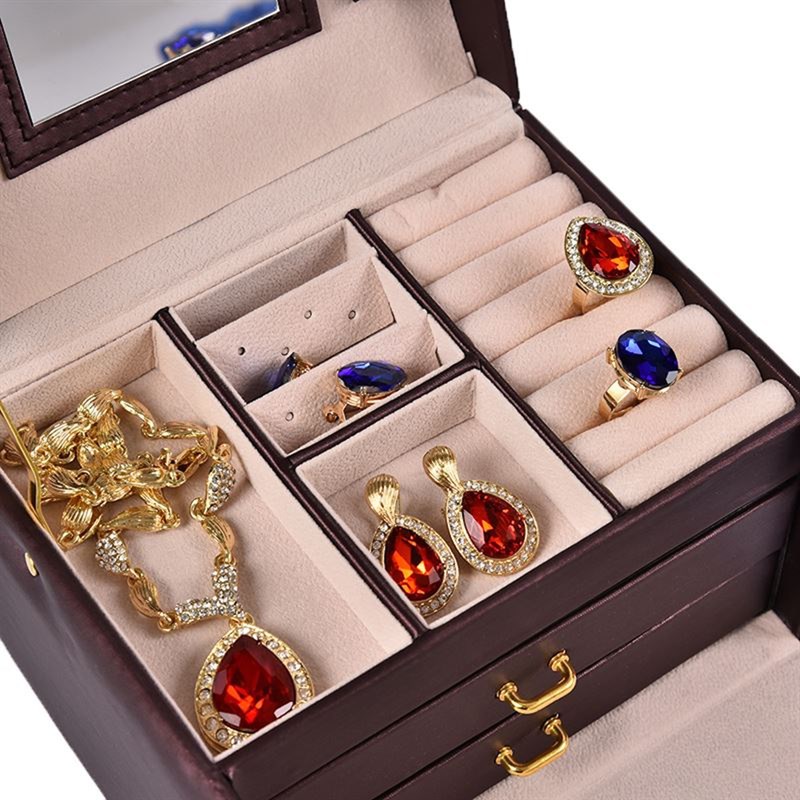 UNIQ Smykkeskrin Brun 4