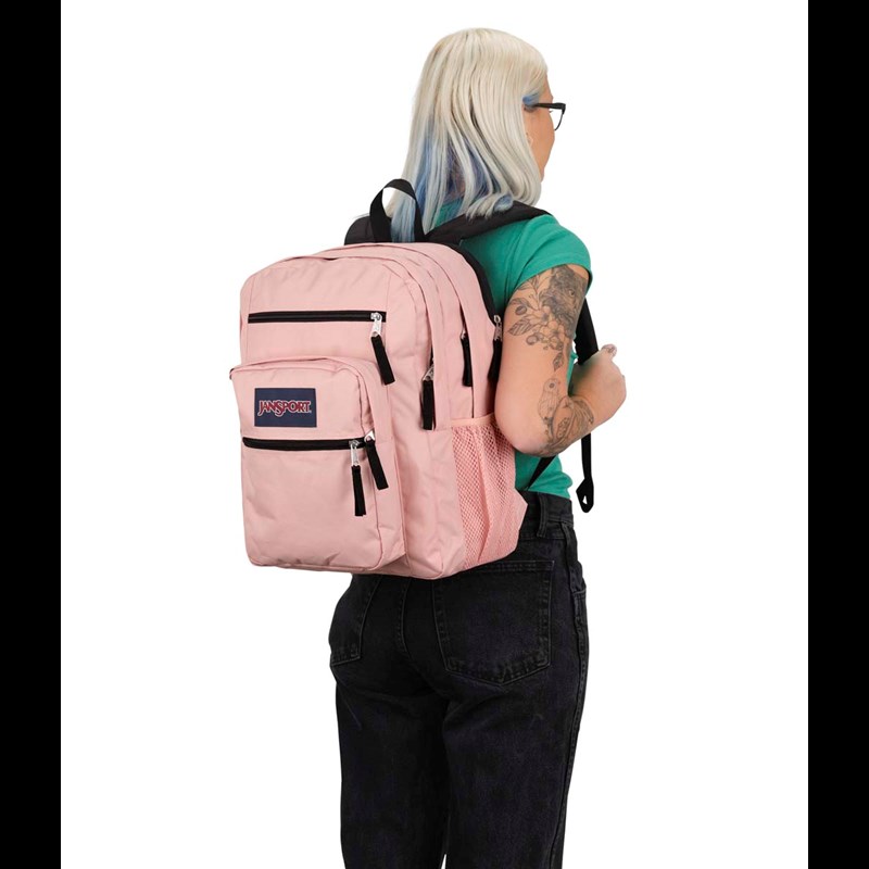 JanSport Rygsæk Big Student Lyserød 15" 2