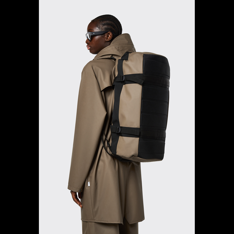 RAINS Rygsæk Duffel Bag S M. Brun 9