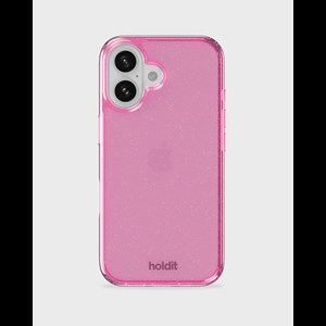 Holdit Mobilfodral Glitter Iphone 16 Rosa