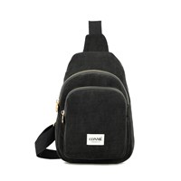 Conmé Sling bag Coco Sort/grå 1