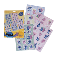 Stitch Klistermärkesset Lilo & Stitch Lila/ljusblå 1
