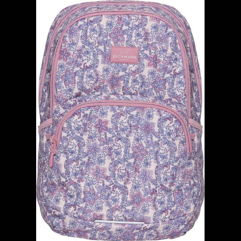 Beckmann Skoletaske Sport Jr. P. Quilt Blomst 1