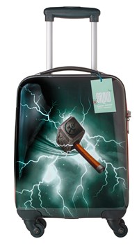 Grow Børnekuffert Lightning Sort/Rød 1