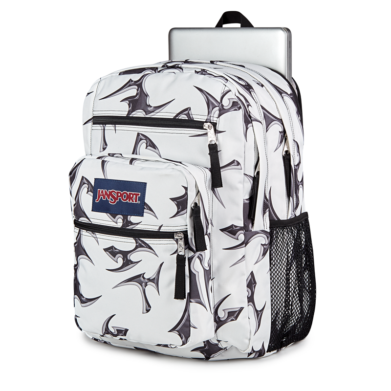 JanSport Rygsæk Big Student Hvid/sølv 15" 6