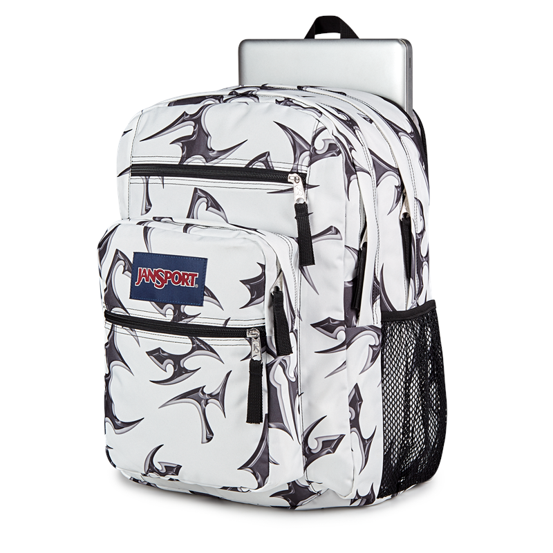 JanSport Ryggsäck Big Student Vit/Silver 15" 6