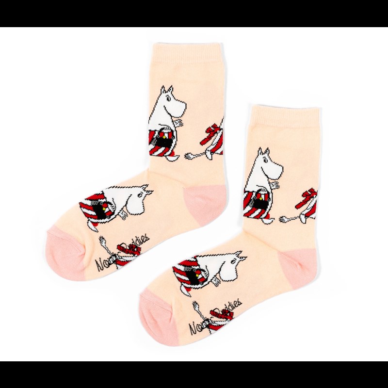 Nordic Buddies Damstrumpor Mumin Persika Str. 38-42 1
