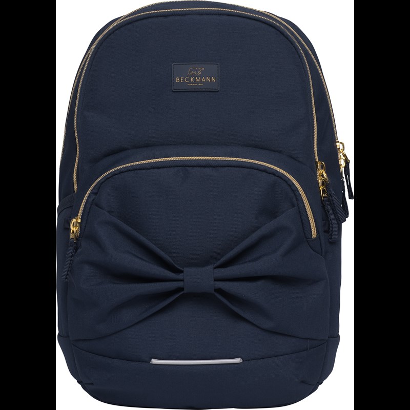 Beckmann Skolväska Sport Jr Blue Bow Marin 1