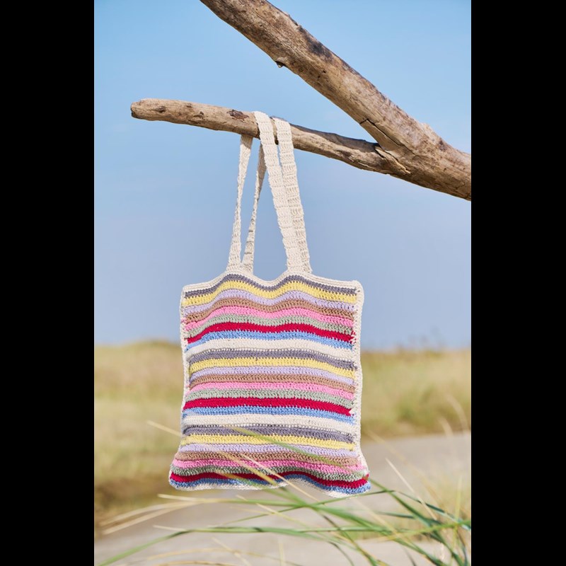 Ib Laursen Totebag Hæklet taske Multi 2