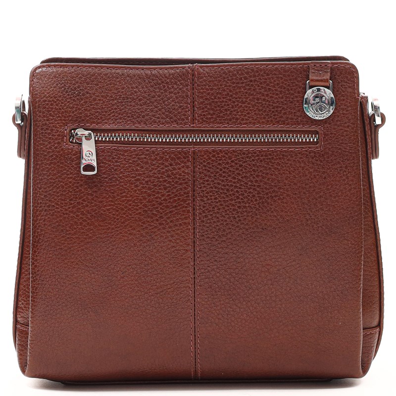 Adax Axelväska Sia Cormorano Mocca Brun 4