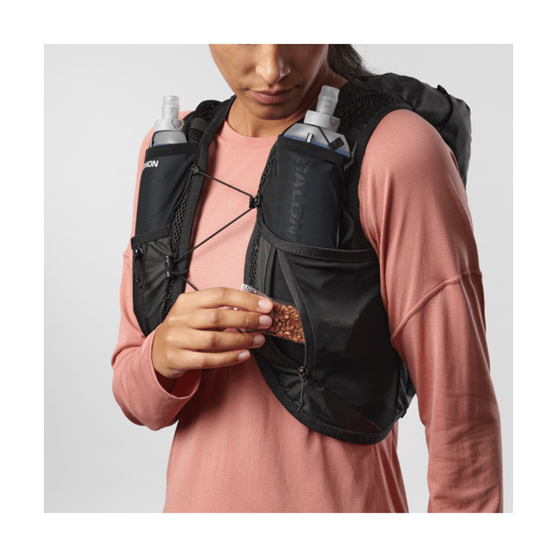Salomon Løbevest Active Skin 12 Women Sort Str L 5