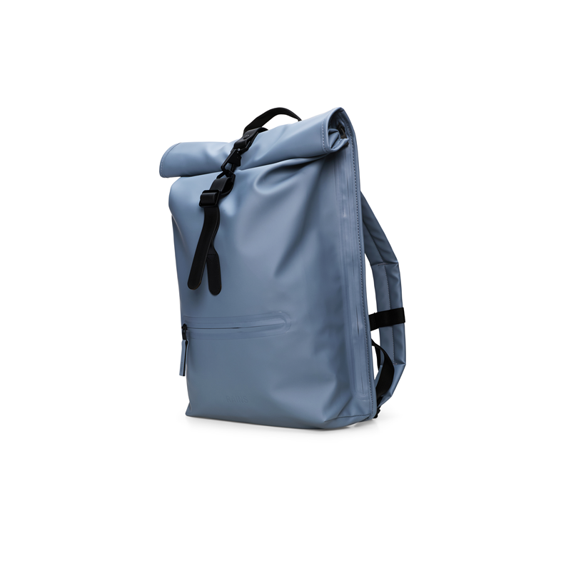 RAINS Rygsæk Rolltop Rucksack Grå/blå 3