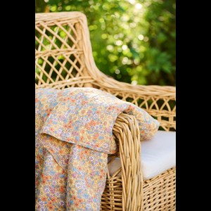 Ib Laursen Tæppe Quiltet Blomster Print alt image